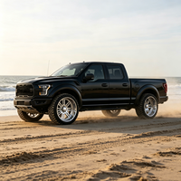 Jantes en alliage forgé personnalisées SL 26x14 26x16 28x16 30x16 8x165.1 8x170 8x180 Super Single à déport profond pour F-150 F-250 RAM1500