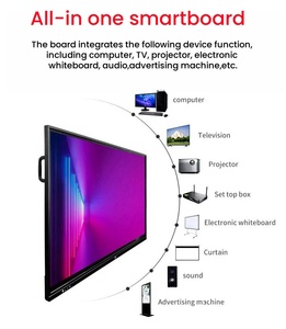 学校のための75インチのタッチ画面Windows/ AndroidのInteractivceボード中国工場 - Product Image 2