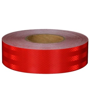 Grado 1 50mm bianco chiaro ambra HGV Hi Vis veicolo commerciale miglior nastro riflettente impermeabile - Product Image 1