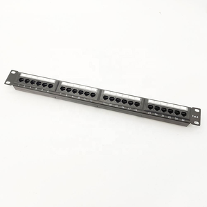 Pannello <span class=keywords><strong>Patch</strong></span> Gigabit a <span class=keywords><strong>24</strong></span> Porte 1U <span class=keywords><strong>Cat6</strong></span> UTP - Montaggio a Rack con Staffa per Centri Dati - Product Image 2