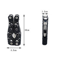 Pince multi-outils à ressort Gaine en nylon Pince multi-outils en acier inoxydable avec scie pliante