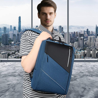 Sac à dos professionnel étanche personnalisé avec logo, port de chargement USB, pour ordinateur portable, idéal pour le bureau, les voyages et l'école – Offre Spéciale