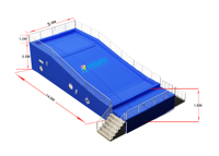 Machine à vagues pour parc aquatique, simulateur de surf fou, Flowrider avec cadre gonflable