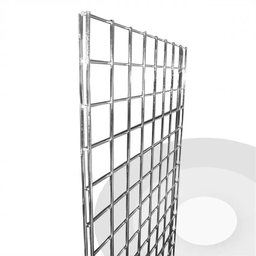2'x6 'Drahtgitter-Gitter platten Perfekte schwarze Drahtgitter-Metallgitter-Wand paneele für den Einzelhandel