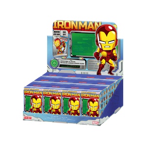 POP MART Mar Vels Ir Ons Mans Chronicles Series Caja Sorpresa, Figura <span class=keywords><strong>de</strong></span> Acción, Modelo Coleccionable, Adorno Decorativo para Escritorio - Product Image 1