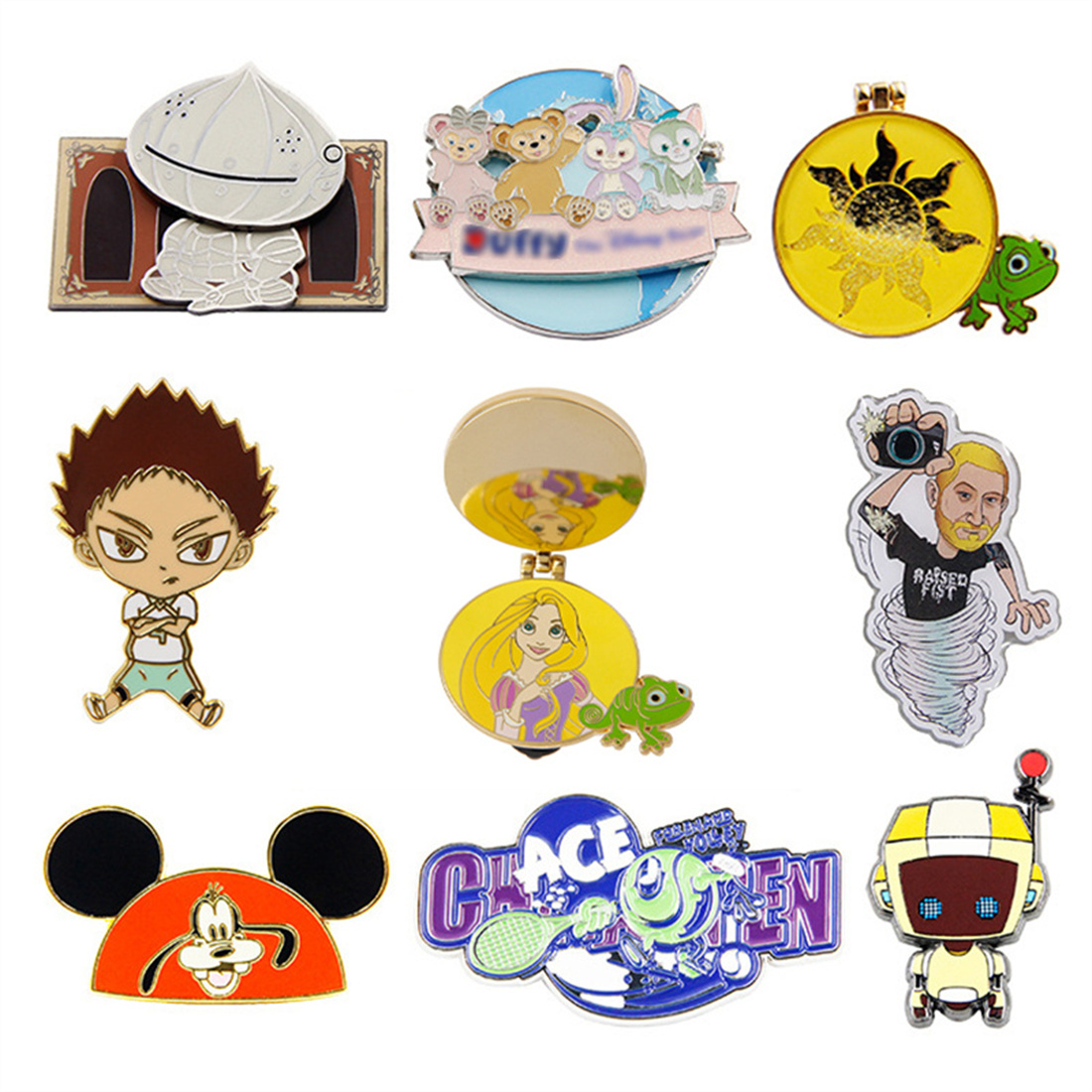 Китайское Заводское производство, индивидуальное металлическое покрытие, милый жесткий эмалированный значок аниме, булавка для лацкана