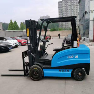 Montacargas Eléctrico Económico de 2-3.5 Toneladas, <span class=keywords><strong>Motor</strong></span> de CA de 7kW, Portátil para Transporte de Carga y Jardinería Municipal - Product Image 3