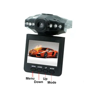 6 LED Light H198 Car DVR Camera With 120 Degree 2.5 LCD Night Vision Car Driving Recorder