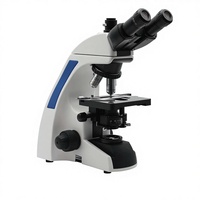 Microscope trinoculaire HUALONG-CM2000 à portée limitée avec éclairage LED et affichage externe connectable