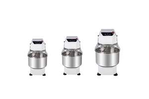 Mélangeur à spirale commercial 20L 110V 220V, capacité 8kg de farine, pour boulangerie, pain et pizza - Product Image 5