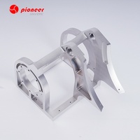 Support de genou robotique usiné sur mesure par CNC, en alliage d'aluminium, pour articulation de jambe de robot, pièces structurelles de robot industriel OEM