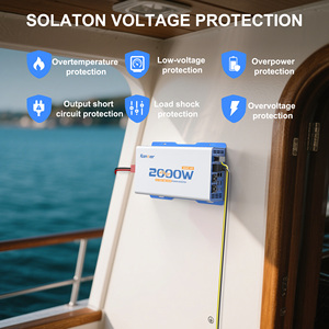 Tinh khiết Sine Wave Inverter 1000W-3000W 12V/24V DC đến 110V/120V AC tùy chỉnh logo RV chuyên dụng đầy đủ điện biến tần - Product Image 3