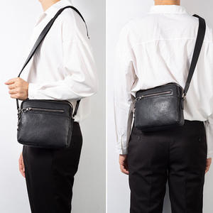 Bolso bandolera de cuero Andong para hombre, de cuero vacuno genuino, bolso de mano informal de moda, bolso mensajero para negocios y actividades al aire libre 6682 - Product Image 2