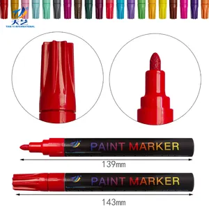 Facoty 50 Colors Paint Marker Pen DIY Album Graffiti Pen Car Tyre Paint Marker