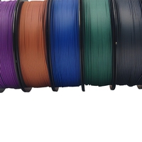 Filament PLA en fibre de carbone 1,75 mm, bobine de 1 kg, PLA-CF, filament d'imprimante 3D, haute rigidité, renforcé de fibre de carbone, impression FDM