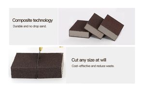 Esponja Abrasiva Marrón para Eliminar Óxido al por Mayor, Esponja de Cocina, Esponja de Limpieza para Cocina, Esponja para Fregar - Product Image 4