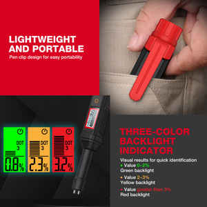 Testeur de liquide de frein Habotest HT663 avec écran LCD pour voitures et motos, alimenté par batterie 12V - Product Image 2