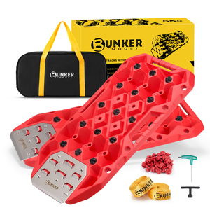 BUNKER INDUST 25t 4x4 Vehículo Todoterreno, Placas de Recuperación de Arena para Emergencias, Compatible con Gatos, Tabla de Escape con Asa - Product Image 3