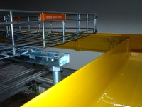 Câble de conduit de Fiber optique PVS/ABS Raceway Guide de Fiber usine vente chaude
