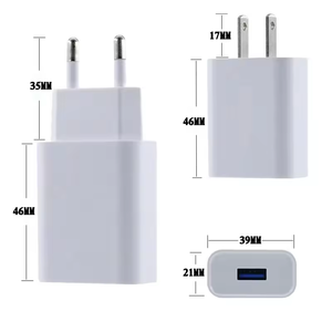 EU cắm PD 20W 18W USB sạc nhanh QC3.0 nhanh tường Sạc <span class=keywords><strong>Adapter</strong></span> Đầu ra điện 35W ABS quá áp - Product Image 5