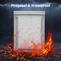Sac de protection RFID imperméable et ignifuge personnalisé, sac de sécurité Faraday bloquant les signaux pour téléphone, ordinateur portable, tablette