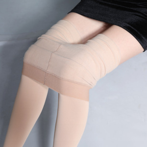 Nuova stampa <span class=keywords><strong>collant</strong></span> foderati in pile pelle marrone di buona qualità <span class=keywords><strong>collant</strong></span> per bambini di buona qualità invernale - Product Image 4