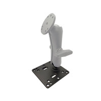 Support de tablette robuste en aluminium avec plaque carrée 38.1, fixation VESA pour ordinateur portable, compatible RAM
