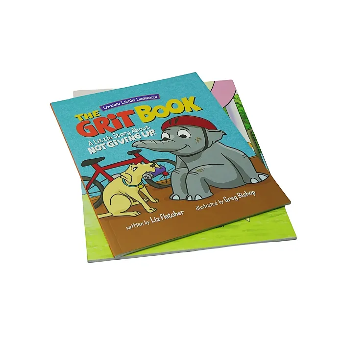 Full color Children book printing comic book softcover customized bulk book printing