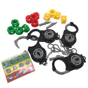Jeu de déverrouillage familial Évasion éducative du labyrinthe des menottes mini défi de puzzle Break jeu gratuit - Product Image 1