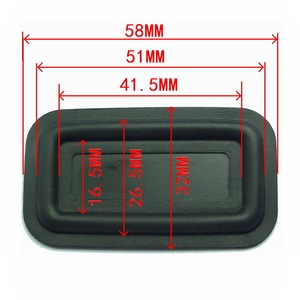 <span class=keywords><strong>Membrane</strong></span> de basse de radiateur <span class=keywords><strong>passif</strong></span> en caoutchouc de forme rectangulaire et elliptique - Product Image 3