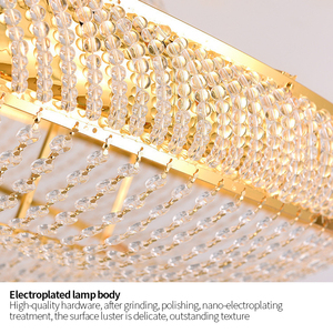 Lampadario di lusso per matrimoni Hotel moderno lampadario per illuminazione a sospensione di cristallo moderno - Product Image 2