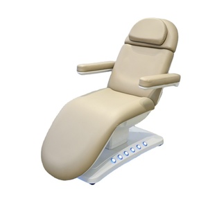 Kisen Table de Massage Électrique de Qualité Supérieure pour Soins Esthétiques, Tatouage et Extensions de Cils, avec Éclairage LED Tendance, Commande au Pied et Couleur Personnalisable - Product Image 1