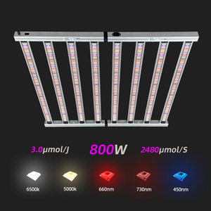 Đèn trồng cây LED quang phổ toàn diện ANDY Samsung Lm301h EVO Lm281B+ Mix 450nm 660nm 730nm 4FT 800W - Product Image 2
