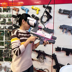 Máquina de Juego VR Simulador de Disparos Arena de Realidad Virtual Plataforma de Batalla Multijugador Equipo de Disparos Multipersona <span class=keywords><strong>3D</strong></span> 9D 12D - Product Image 2