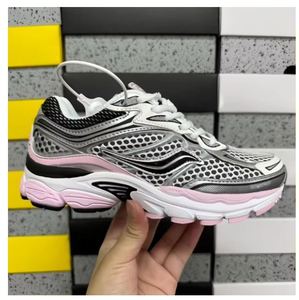 Zapatillas Sauconmni 9 Retro Casuales con Cordones, Transpirables, de Malla y Cuero Genuino, Ligeras, para Correr, Caminar, Deportivas, con Plataforma - Product Image 4