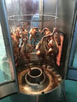 Machine électrique de rôtissoire de poulet de rôtissoire de canard de charbon de bois d'hôtel de restaurant avec le prix concurrentiel et le bas quantité minimale de commande
