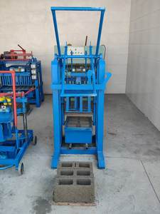 Machine manuelle de fabrication de briques en ciment, adaptée aux zones sans équipement électrique de fabrication de briques - Product Image 5