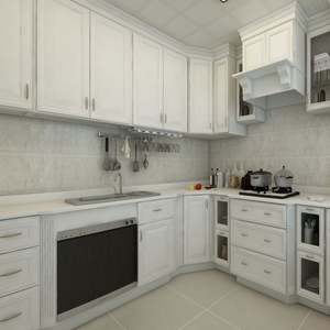 Muebles de Gabinete Completos de Estilo Europeo, Fabricante de Gabinetes de Madera Personalizados para Restaurantes para Toda la Casa - Product Image 3