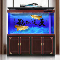 Aquarium intelligent pour poissons rouges, réservoir de transport de poissons mobiles Dragon pour la maison, aquarium pour poissons rouges personnalisé, stock personnalisé