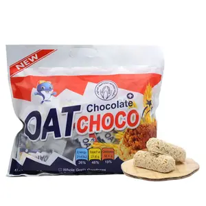 Atacado personalizado refeição de oat chocolate oat biscoito