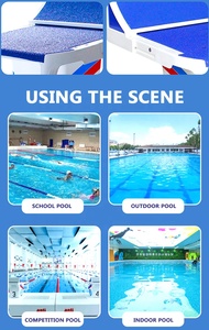 Plataforma de Salto Estándar <span class=keywords><strong>2026</strong></span> para Competición, Bloques de Salto para Entrenamiento Atlético en Piscina y Plataforma de Fibra de Vidrio para Piscina - Product Image 5