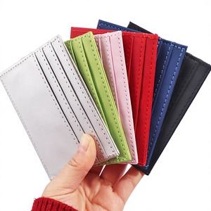 <span class=keywords><strong>Portafoglio</strong></span> Sottile Unisex in PU 110*80mm, Colori Semplici, Prezzo Competitivo, con Bordo Cucito, Accessorio da Viaggio - Product Image 1