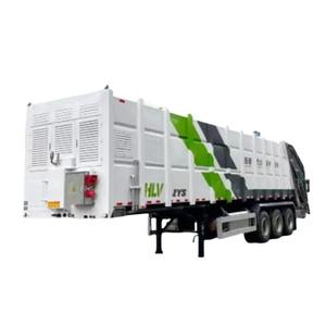 <span class=keywords><strong>Camion</strong></span> à ordures semi-remorque 47CBM Camions à ordures d'<span class=keywords><strong>assainissement</strong></span> à grand godet entièrement scellés <span class=keywords><strong>Prix</strong></span> - Product Image 3