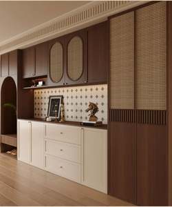 Luxury Modern Custom-Made Wooden Eco-Friendly Dining Cabinet with Storage for Dining/Living Rooms Multifunctional Furniture - Product Image 2