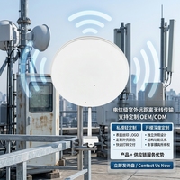Punto de acceso inalámbrico al aire libre CPE puente Wifi QW Echo 5ac 5GHZ MIMO 40Km 27dBi ganancia de antena PTP/PTMP comunicación barata de 27dBi