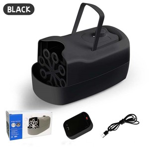 Hot Selling 2-Level Speed Portable Automatic <b>Bubble</b> Machine Electronic Toy for <b>Kids</b> Travel Toy for Outdoor Parties Made Plastic - Product Image 2