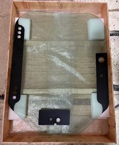 กระจกบังลมหน้ากระจกหน้าต่างด้านหน้าสำหรับรถบ๊อบแคท A220 S100 S130 S150 S160 <span class=keywords><strong>S175</strong></span> S300 T110 751กรัม963กรัม - Product Image 3