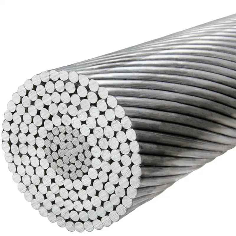 Cable eléctrico de aluminio trenzado, reforzado