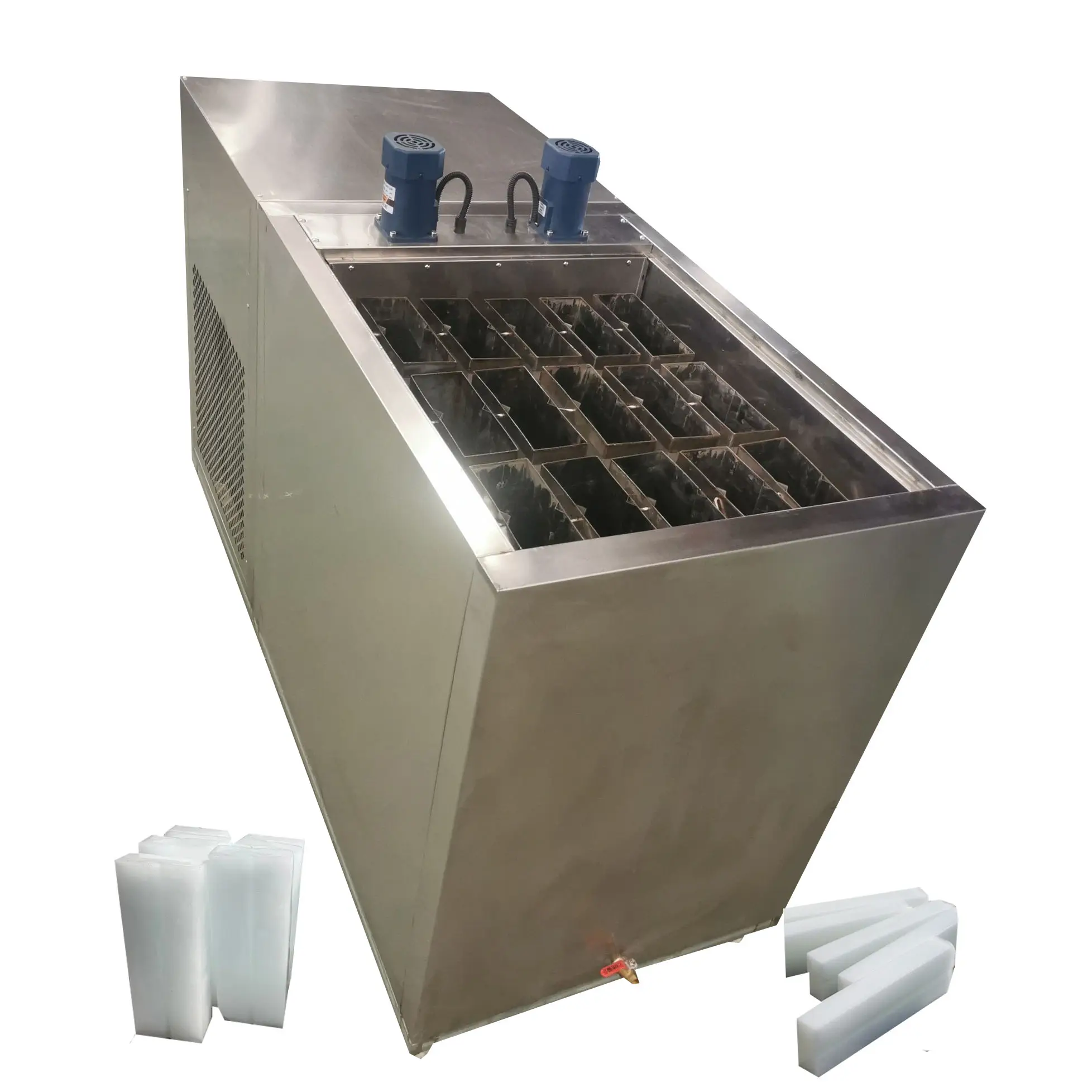 Commercial Ice Cube Making Machine Industrial Water Cooled Ice Cube Machine Ice Cube Maker Machine
