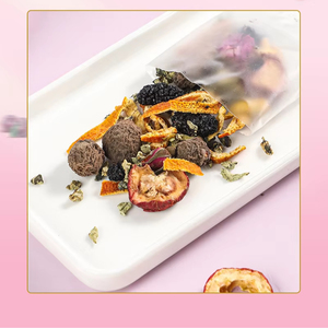 Thé infusé à froid du fabricant OEM Ume mûrier mandarine écorce aubépine pomme <span class=keywords><strong>rose</strong></span> feuille de lotus graine de cassia infusée dans un sachet de thé - Product Image 2